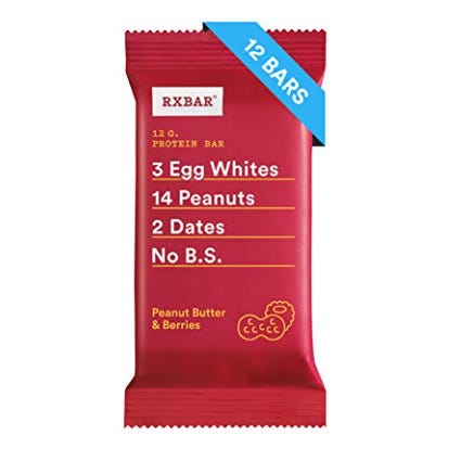 Real Food Protein Bar, Peanut Butter & Berries (12 Count) Real Food Protein Bar, Peanut Butter & Berries (12 Count)