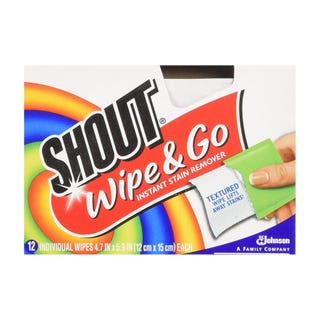 Shout Instant Stain Remover Wipes