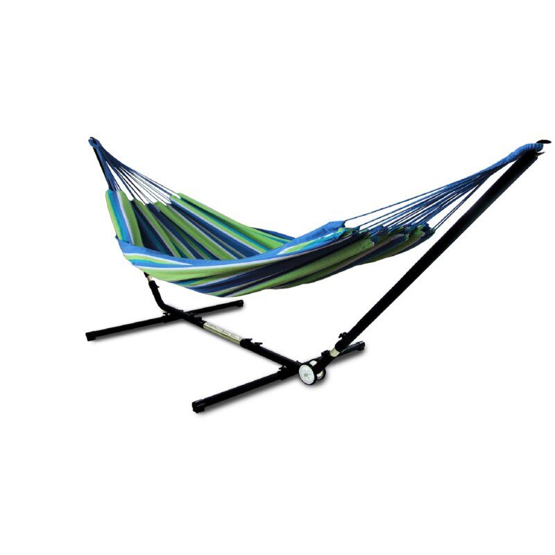 Beideman Double Classic Hammock with Stand