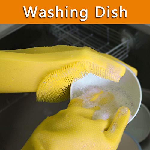 Magical Reusable and Efficient Cleaning Tool Silicone Dish