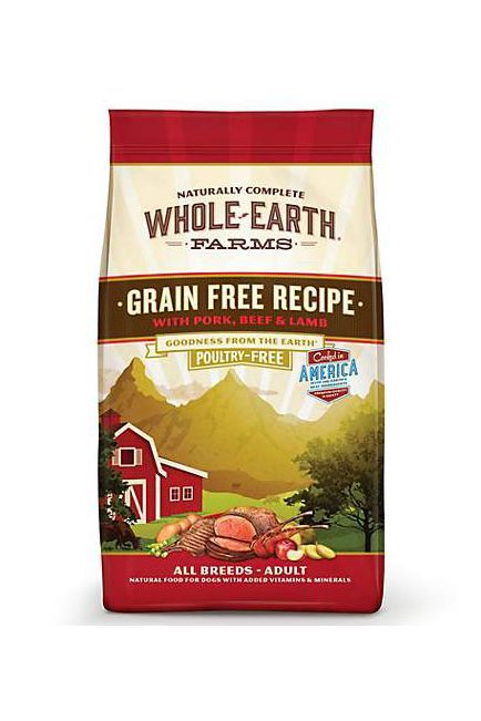 Best dog food with best sale whole grains