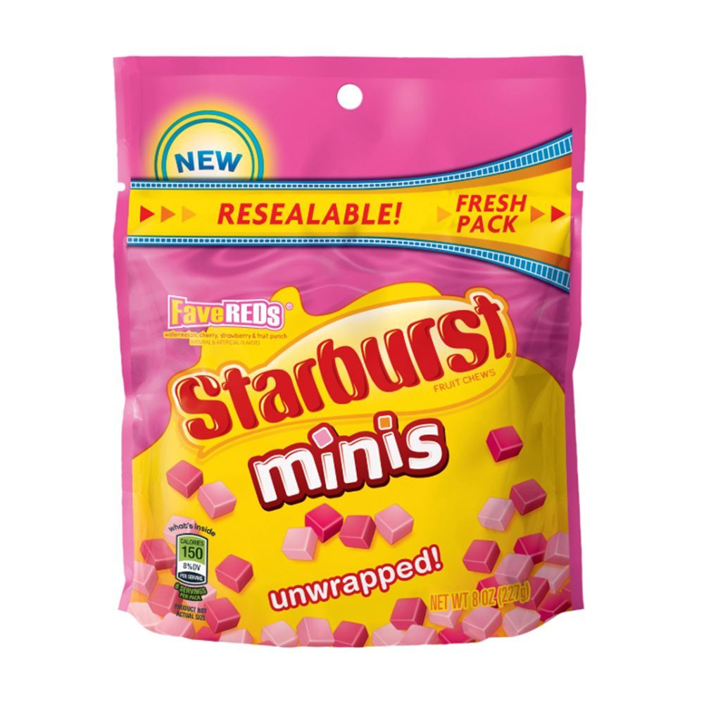 FaveREDS Starburst Minis Unwrapped