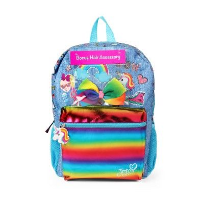 JoJo Siwa Kids' Backpack with Bonus Hair Bow
