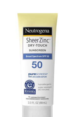 Neutrogena Sheer Zinc Dry-Touch Sunscreen SPF 50