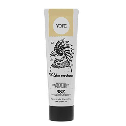 Yope Natural Hair Conditioner Regenarting Strengthening 170ml Paraben FREE with OAT MILK