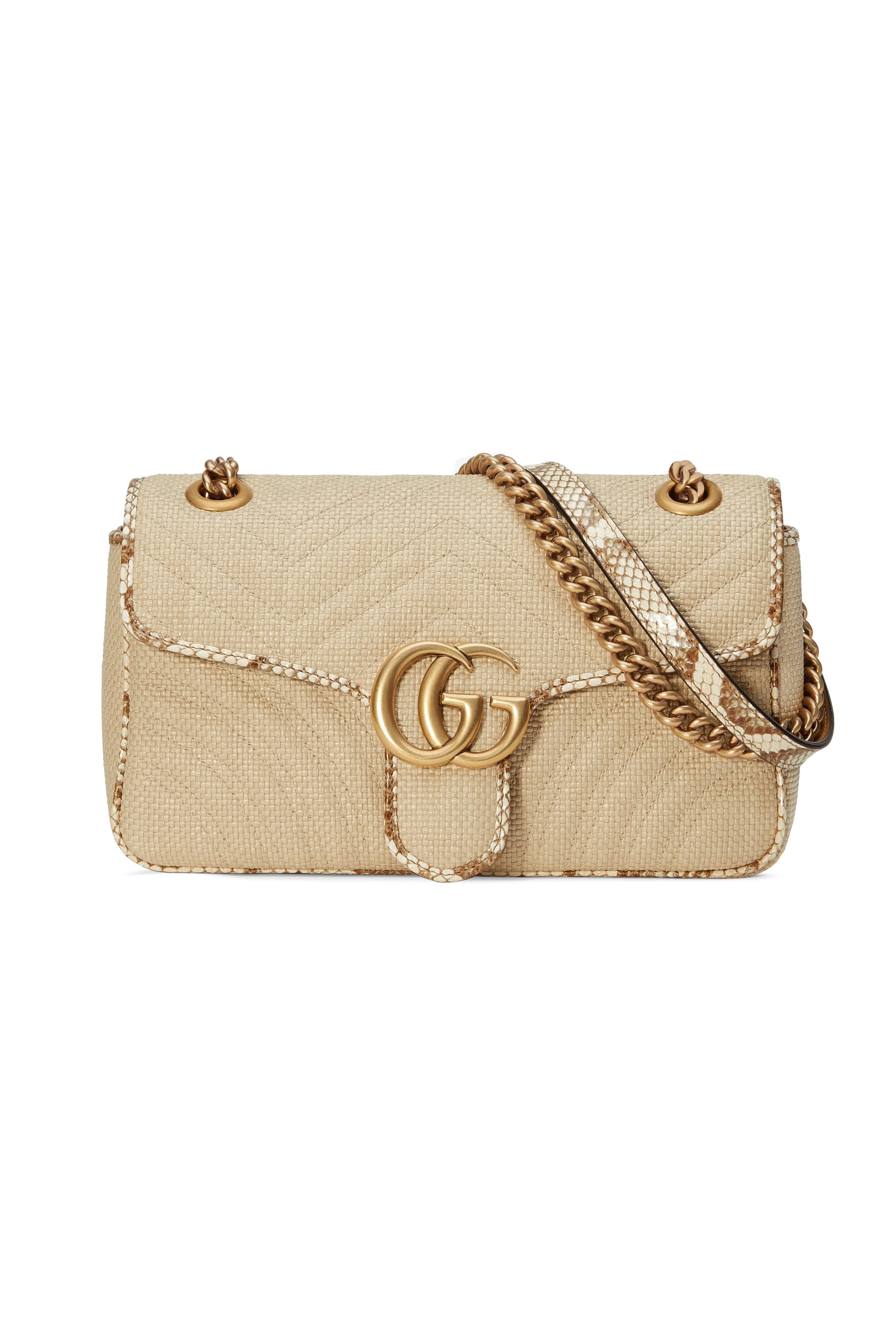 Gucci Summer Raffia Accessories - Gucci Straw Bags and Hats