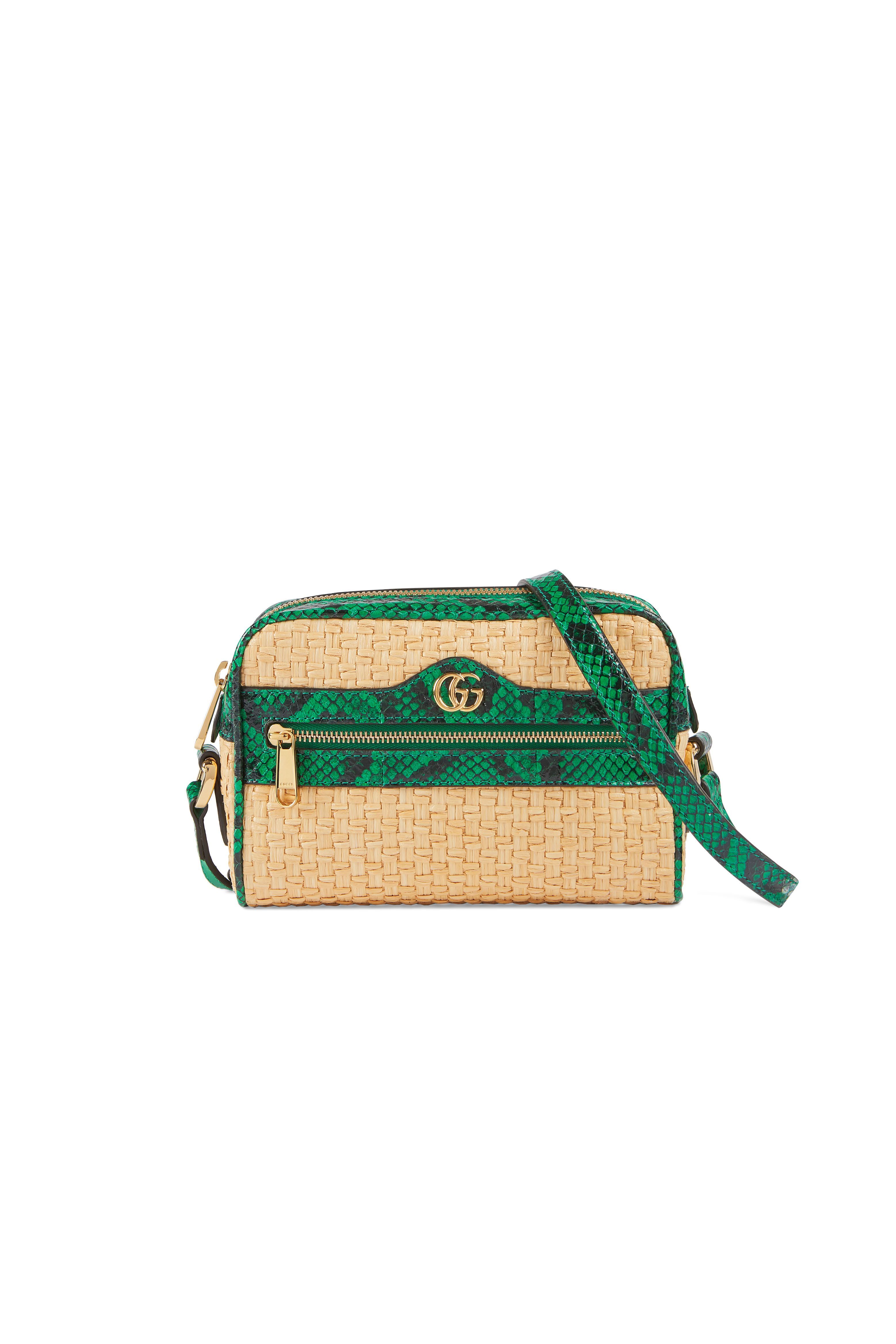 Gucci Summer Raffia Accessories Gucci Straw Bags and Hats