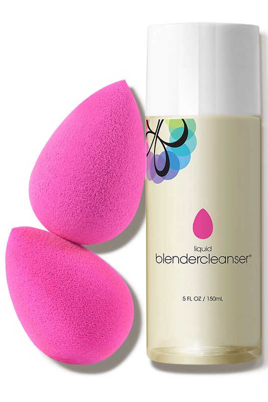 Two Beauty Blenders and Cleanser Set