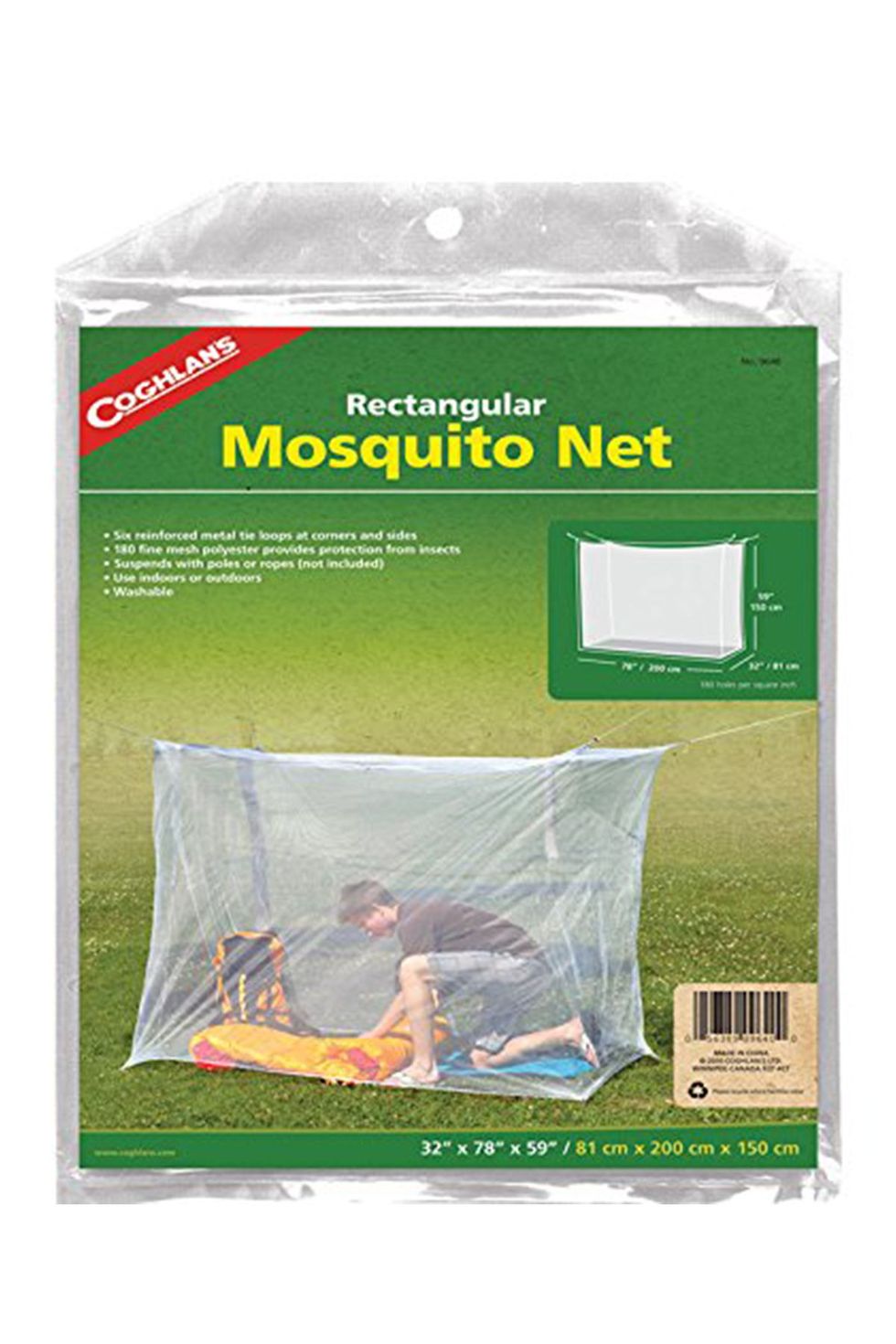 Sleep under a mosquito net.
