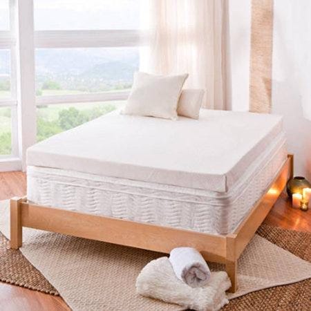 4-Inch Memory Foam Mattress Topper
