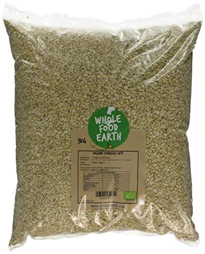Wholefood Earth Organic Porridge Oats, 3 kg