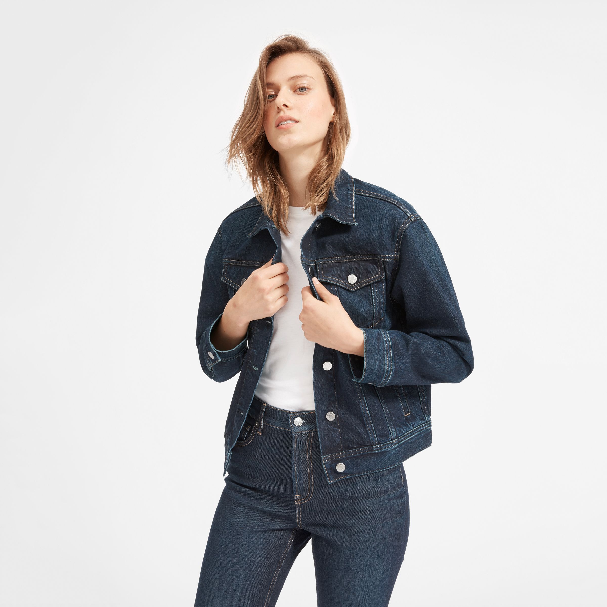 Everlane the hot sale denim jacket