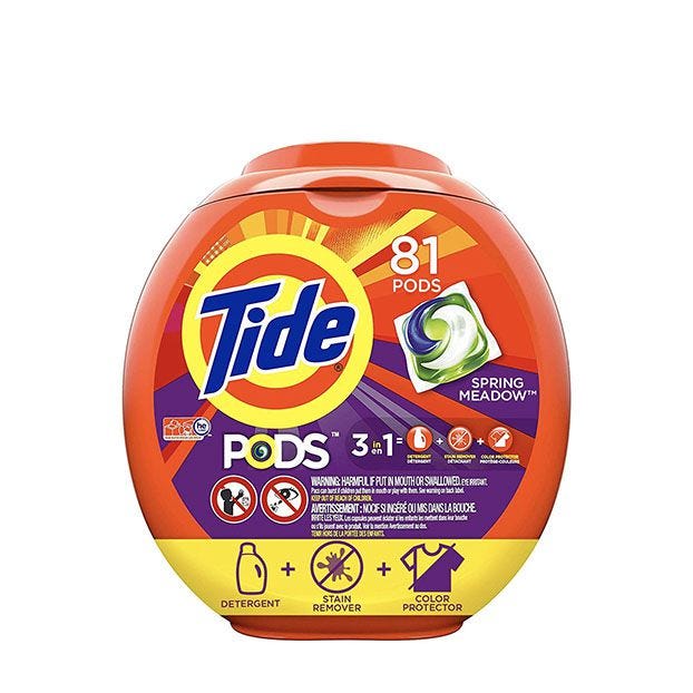 Tide PODS 3 in 1 HE Turbo Laundry Detergent Pacs