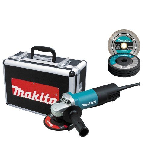 Angle Grinder with Aluminum Case