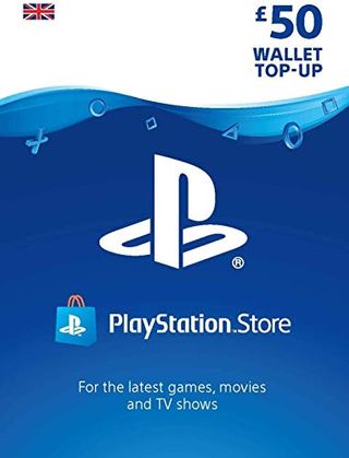 PlayStation PSN Card - 50 GBP Wallet Top Up