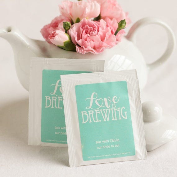 Love is Brewing Mini Teapot Favor*