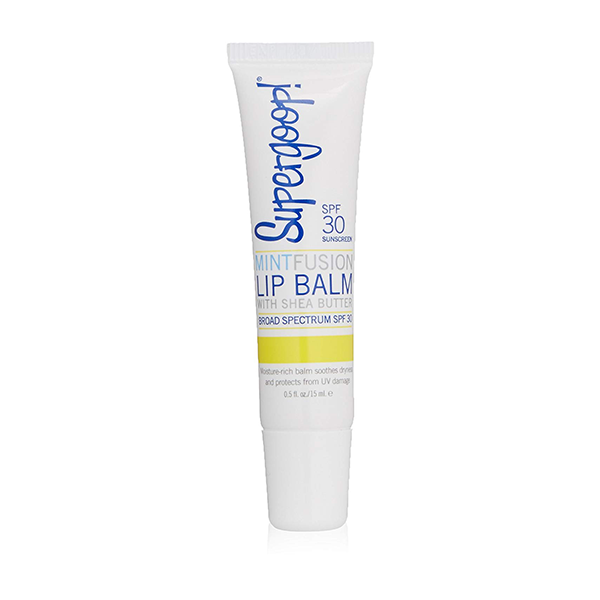 supergoop mint fusion lip balm spf 30