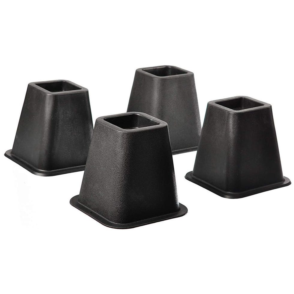 Black Bed Risers