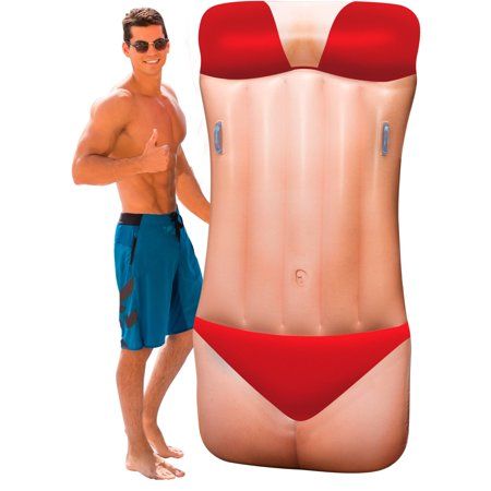 Walmart is Selling A “Hot Bod” Pool Float of a Man's Torso And 