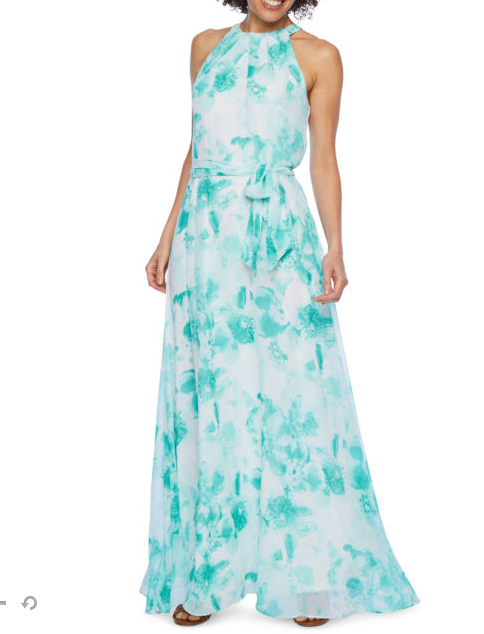 R & k originals best sale sleeveless floral maxi dress