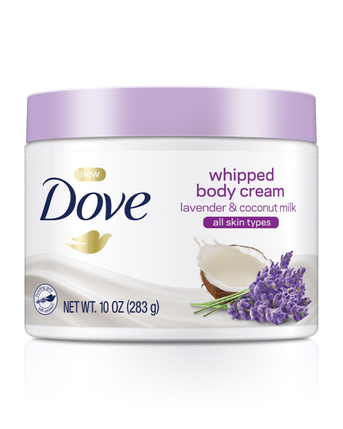 Dove Lavender & Coconut Milk Whipped Body Cream