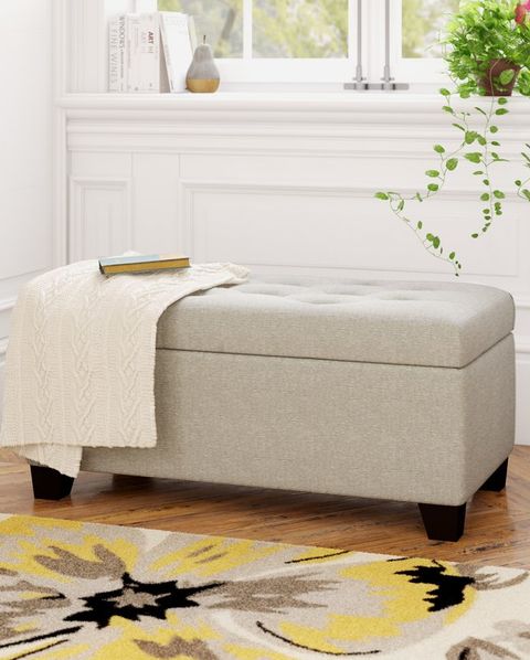 Tufted Ottoman Coffee Tables, Leather Coffee Tables With Storage