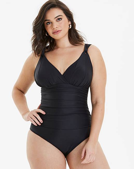 Black Lose Up To An Inch Shaping Swimsuit 