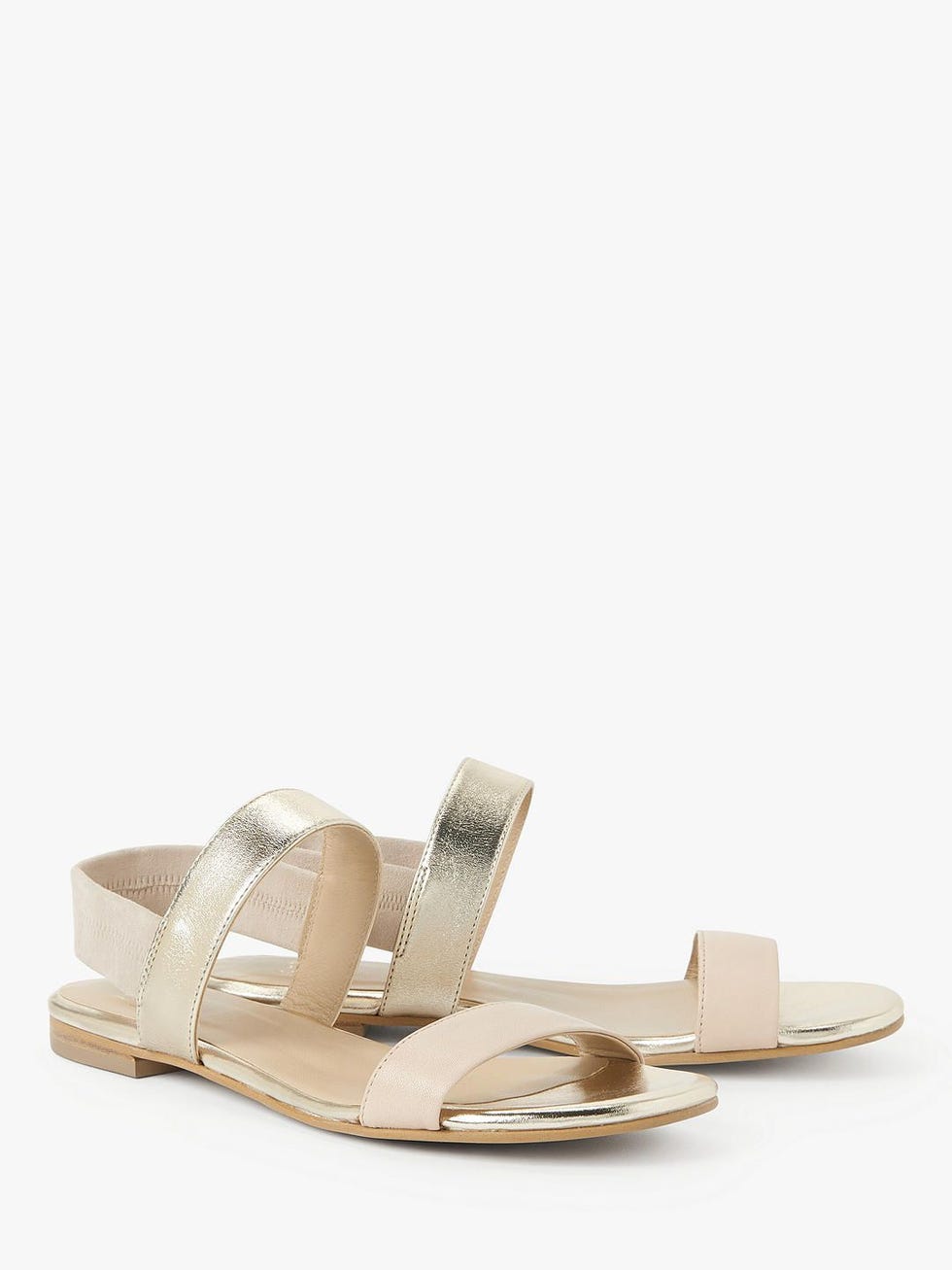 Kamila Suede Flat Sandals