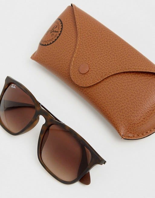 Keyhole Wayfarer sunglasses 