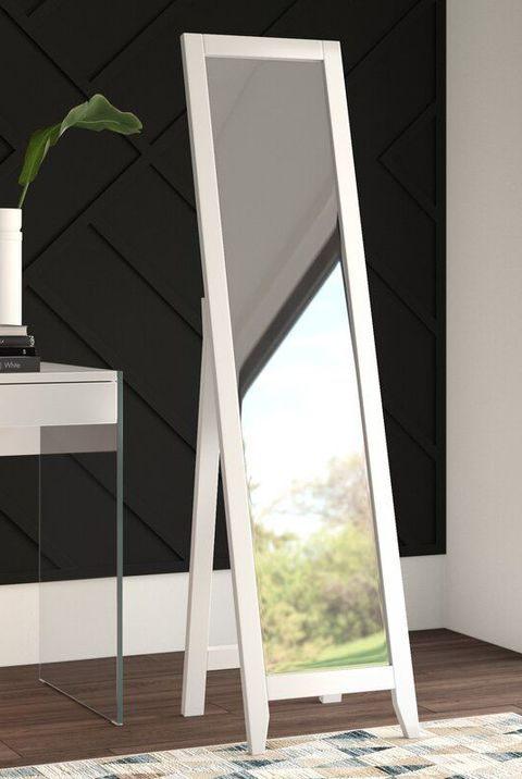 Large Standing And Floor Mirrors, How Long Should A Full Length Mirror Be