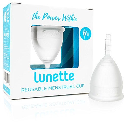 LUNETTE Copa menstrual Transparente - flujo ligero