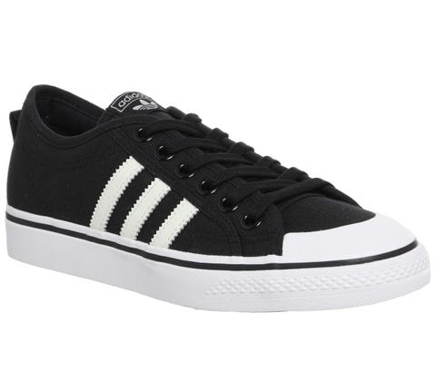 black trainer style shoes