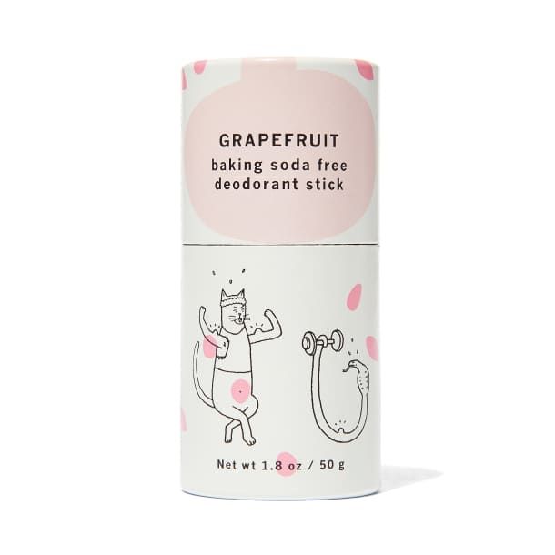 Meow Meow Tweet Grapefruit Citrus Baking Soda Free Deodorant Stick - 1.8 oz