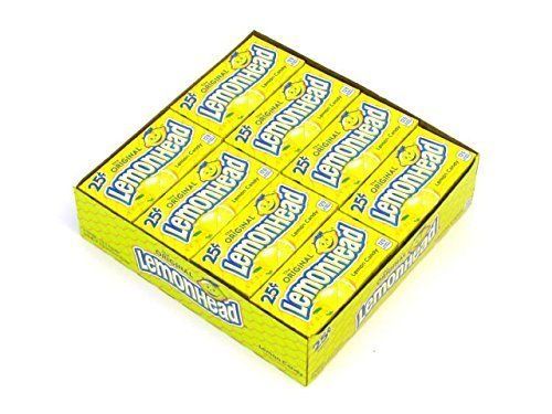 Lemonhead Candy (24 boxes)