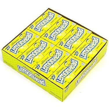 Lemonhead Candy (24 boxes)