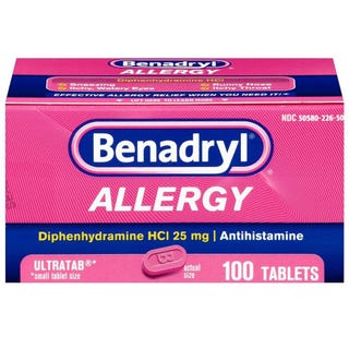 Benadryl Antihistamine Allergy Medicine