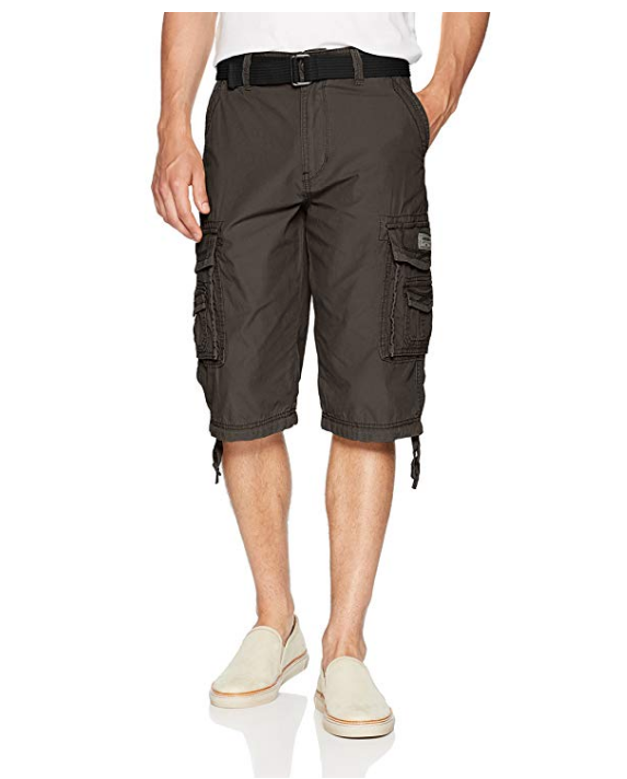 Unionbay Men's Cordova Belted Cargo Shorts