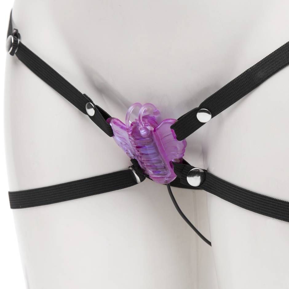 BASICS Butterfly Strap-On Hands-Free Vibrator