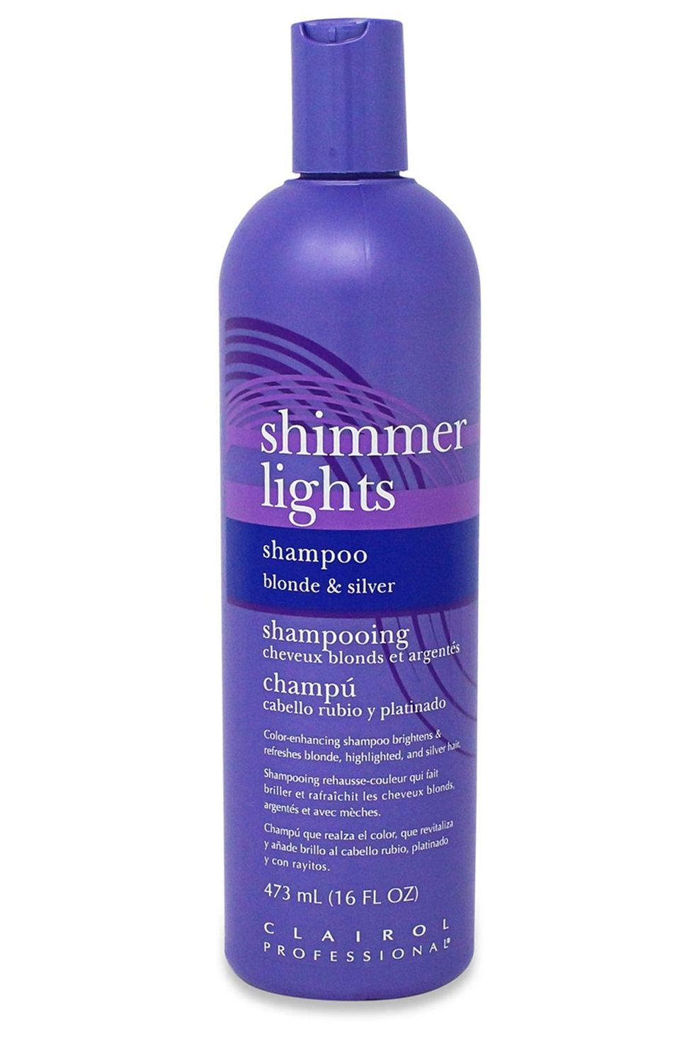 Shimmer Lights Purple Shampoo for Blonde and Silver Hair