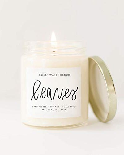 Leaves Candle 