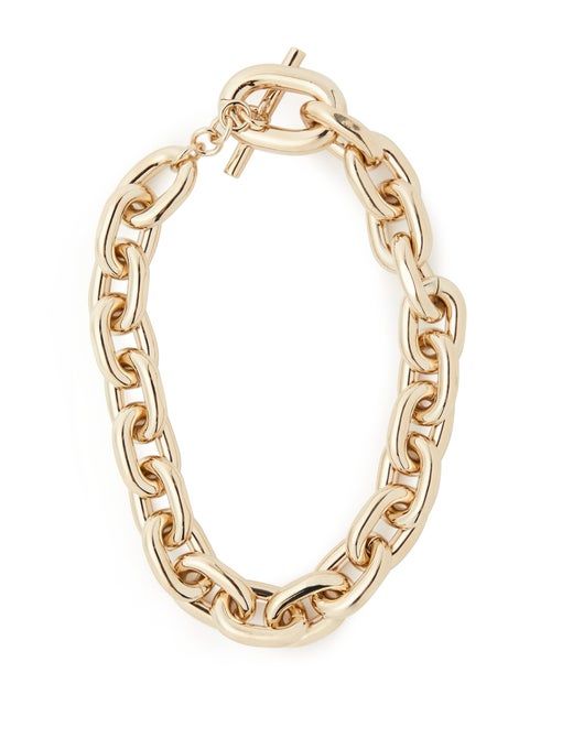 Chunky chain-link necklace