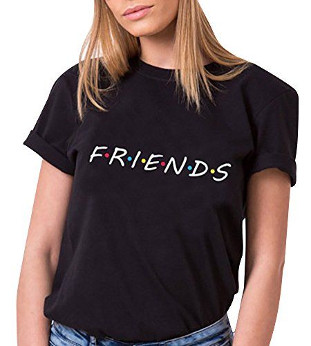 T-shirt Friends in cotone disponibile in diversi colori