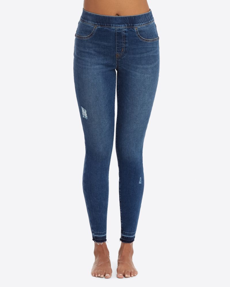 3 reasons I 🖤 my Spanx denim! 1. High-waisted and pull-on with
