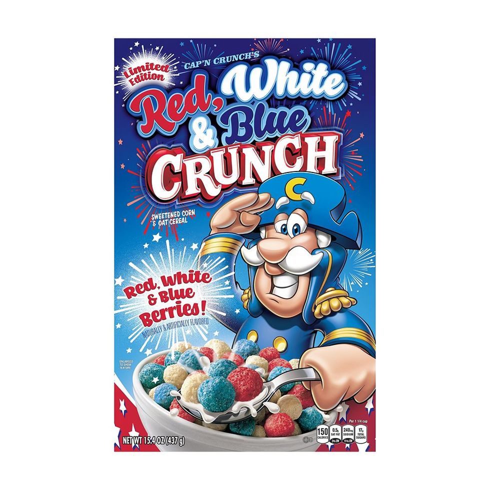 Cap’n Crunch Red, White & Blue Crunch Cereal