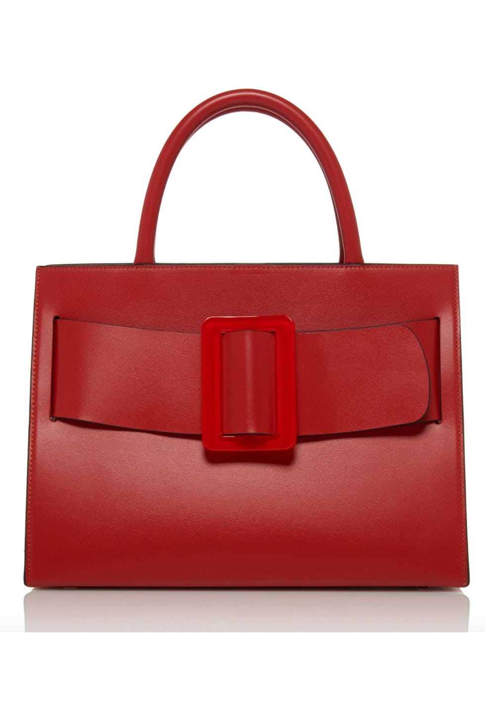 Bobby Buckled Leather Tote 