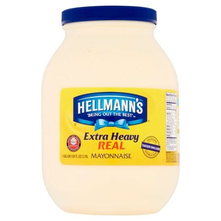 Extra Heavy Real Mayonnaise (1 gal.)