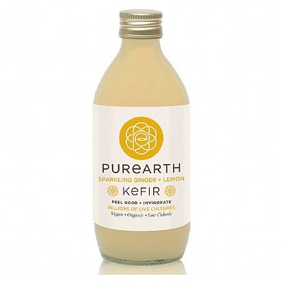 Purearth Sparkling Ginger & Lemon Kefir (250ml)