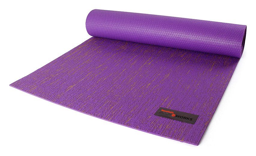 Linen Yoga and Exercise Mat