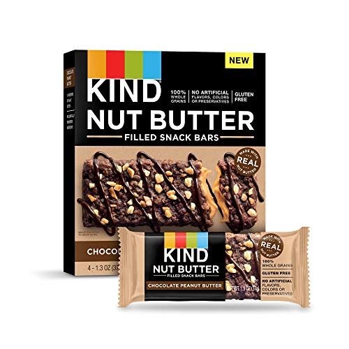 Chocolate Peanut Butter Nut Butter Filled Snack Bars