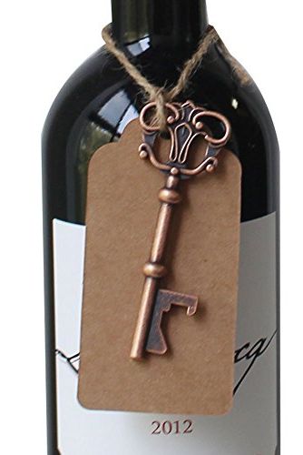 Rustic Key Bottle Opener With Tag and Twine